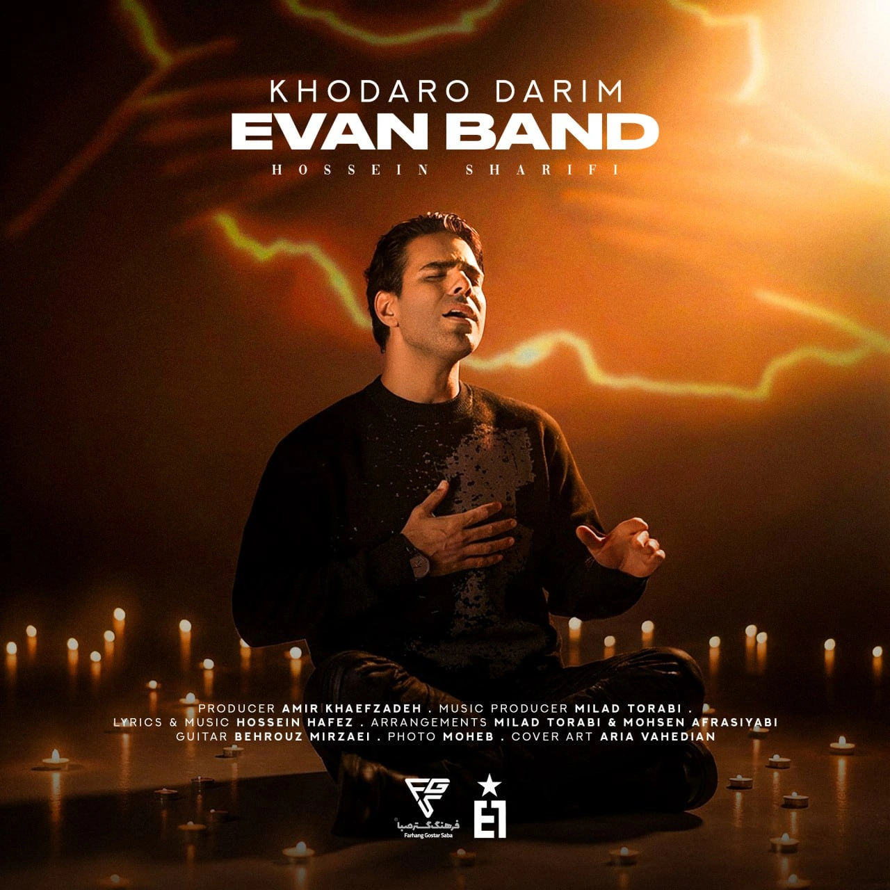 Cover artwork for Khodaro Darim by Evan Band